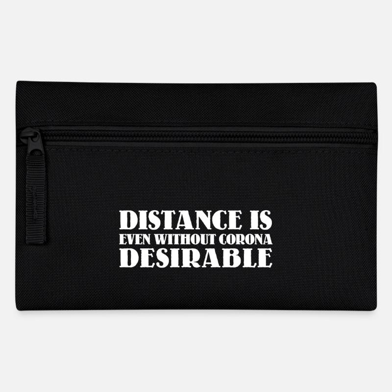 La distance est souhaitable - Trousse - noir