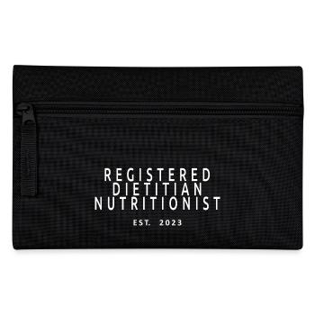 Registered Dietitian Nutritionist Est. 2023 - Pencil Case - black - Front
