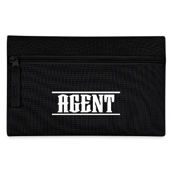 white Design Agent - Pencil Case - black - Front