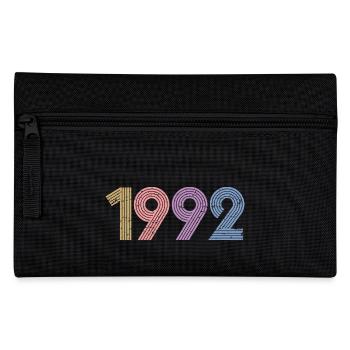 Cool Retro 1992, 30 Jahre alt, Geschenk zum 30. Geburtstag - Federtasche - Schwarz - Vorne