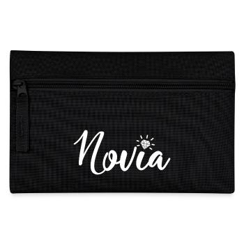 Novia Girlfriend Engagement Bridal Shower Wedding - Pencil Case - black - Front