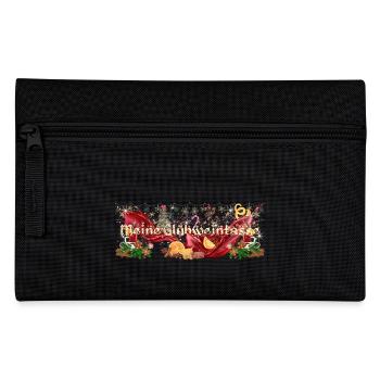 Meine Glühweintasse Tasse für Glühwein Weihnachten - Federtasche - Schwarz - Vorne