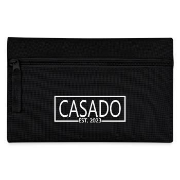 2023 Fête de mariage du marié de fiançailles - Trousse - noir - Devant