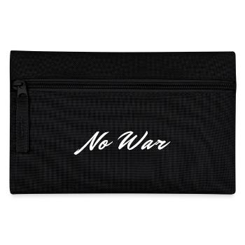 No War - Pencil Case - black - Front
