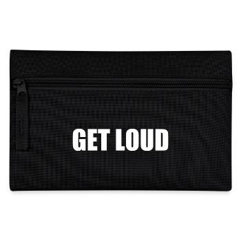 Get loud - Pencil Case - black - Front