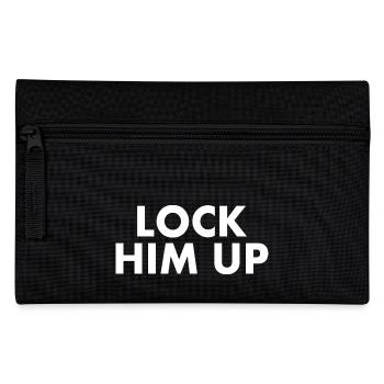 Lock him up - Pencil Case - black - Front