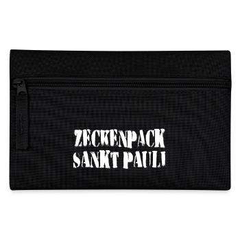 Zeckenpack St. Pauli - Federtasche - Schwarz - Vorne