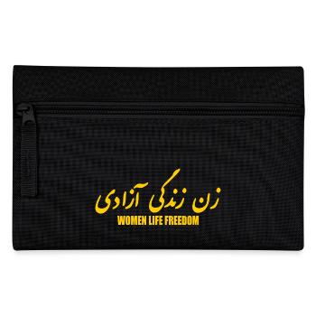 Women life freedom - Pencil Case - black - Front