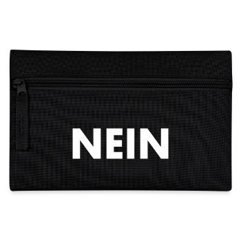 Nein - Federtasche - Schwarz - Vorne