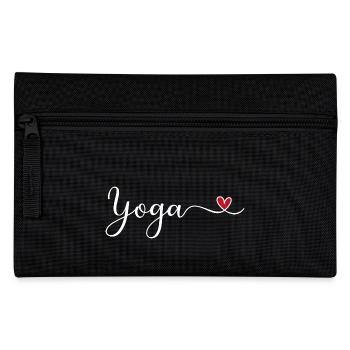yoga - Federtasche - Schwarz - Vorne