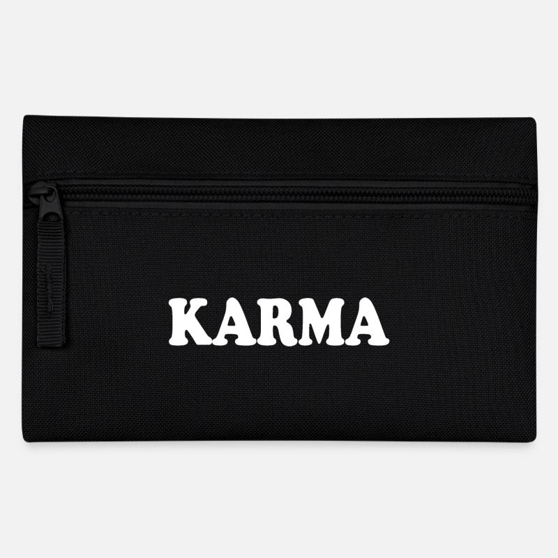 Karma - Federtasche - Schwarz