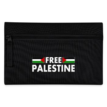Free palestine - Trousse - noir - Devant