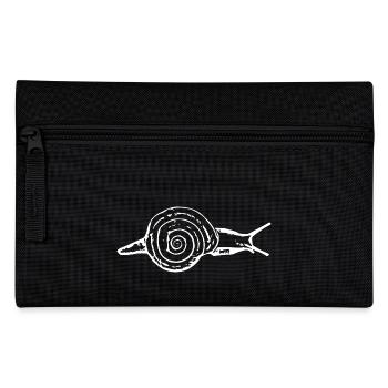 Escargot, escargot de vigne blanc - Trousse - noir - Devant