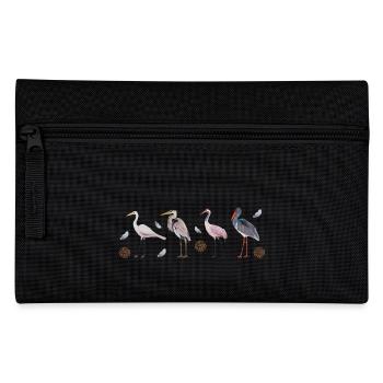 Large Birds panorama - Pencil Case - black - Front