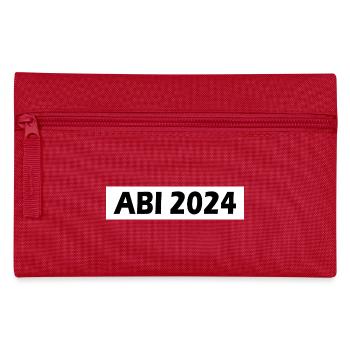 Abi 2024 - Federtasche - Rot - Vorne