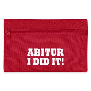 Abitur - Federtasche - Rot - Vorne