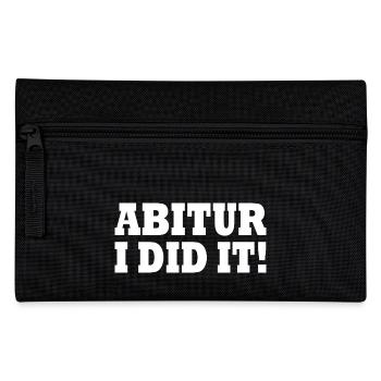 Abitur - Federtasche - Schwarz - Vorne