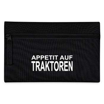 Traktor - Federtasche - Schwarz - Vorne