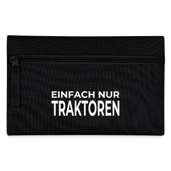 Traktor - Federtasche - Schwarz - Vorne