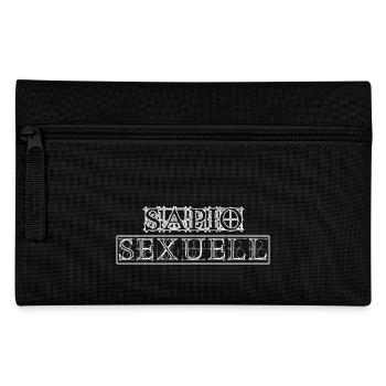 Sapiosexuell - Federtasche - Schwarz - Vorne