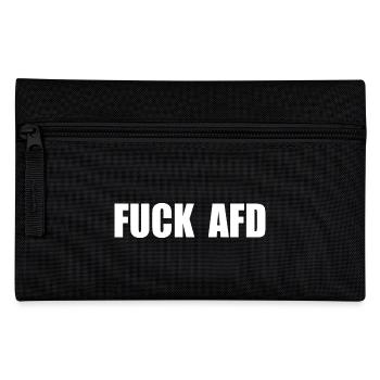 Fuck afd - Pencil Case - black - Front