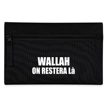 Wallah will leave it at that - Pencil Case - black - Front