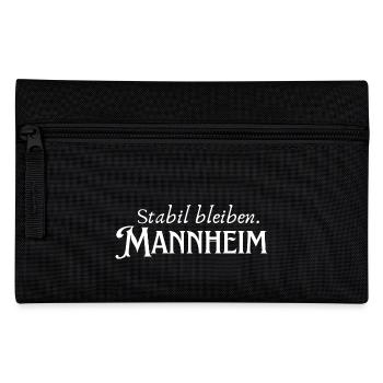 Stabil bleiben Mannheim - Federtasche - Schwarz - Vorne