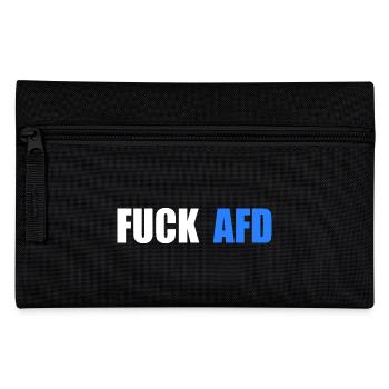 Fuck afd - Pencil Case - black - Front