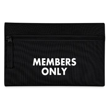 Members only - Pencil Case - black - Front