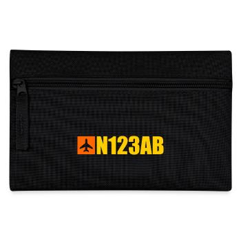Aviation sur mesure - Avion - Vol - Pilote - Trousse - noir - Devant