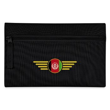 J’aime l’Afghanistan, T-shirt design de style élégance - Trousse - noir - Devant