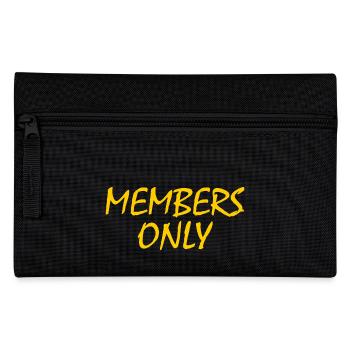 Members only - Pencil Case - black - Front