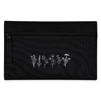 Wildflower Bouquet - Pencil Case - black - Front