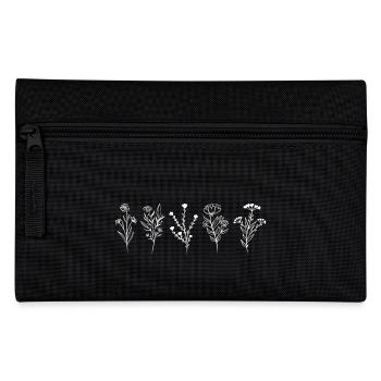 Wildflowers - Gift Idea - Pencil Case - black - Front