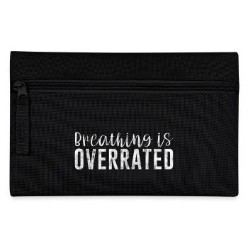 Breathing Is Overrated 3 - Federtasche - Schwarz - Vorne