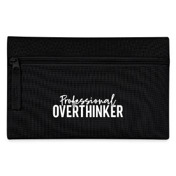 Professional Overthinker - Pencil Case - black - Front