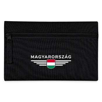Hungary Fan, Outfit T Shirt Design - Pencil Case - black - Front