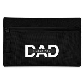 Dad i love you - Federtasche - Schwarz - Vorne