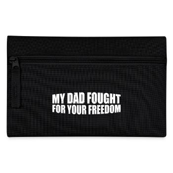 My Dad Fought For Your Freedom 8 - Federtasche - Schwarz - Vorne