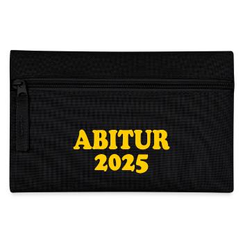 Abitur 2025 - Pencil Case - black - Front