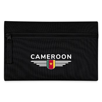 Kamerun Design – Stolz und Vielfalt - Federtasche - Schwarz - Vorne