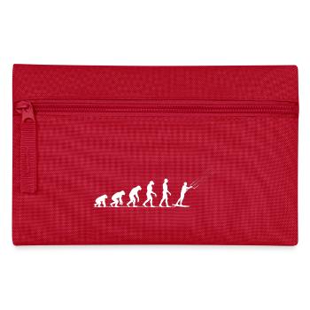 Evolution Kiteboard kite kite surf Retro - Federtasche - Rot - Vorne