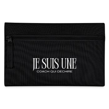 Je Suis Une Coach Qui Déchire - Trousse - noir - Devant
