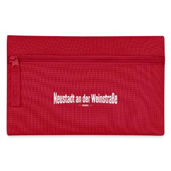 Neustadt an der Weinstrasse Original - Federtasche - Rot - Vorne