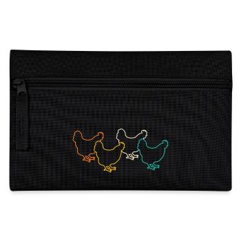 Chickens Hen - Pencil Case - black - Front