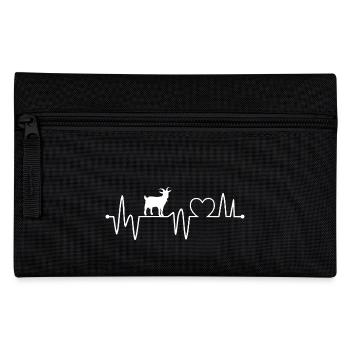 Battement de cœur Chèvres - Trousse - noir - Devant