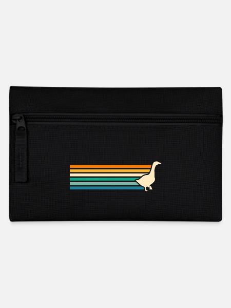 Gans - Federtasche - Schwarz