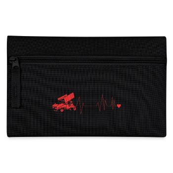 Dirt Track Racing - Federtasche - Schwarz - Vorne