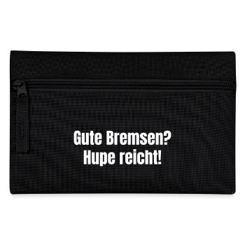 Good brakes? Horn is enough! - Pencil Case - black - Front