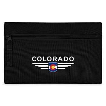 Colorado Fan T-Shirt – Mountains & Adventure - Pencil Case - black - Front